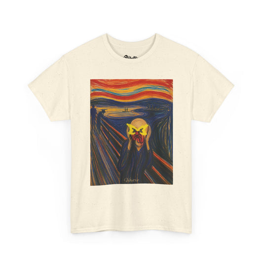THE SCREAM ART TEE - NEUTRAL