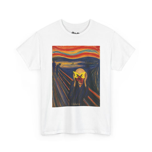THE SCREAM ART TEE - WHITE