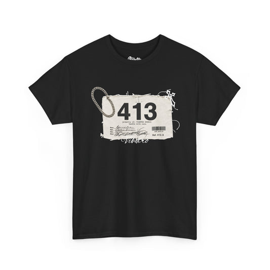 413 TEE - BLACK