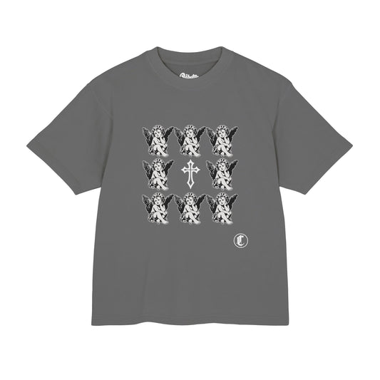 EIGHTH GUARDIAN ANGEL © VIBETRO BOXY TEE - GREY