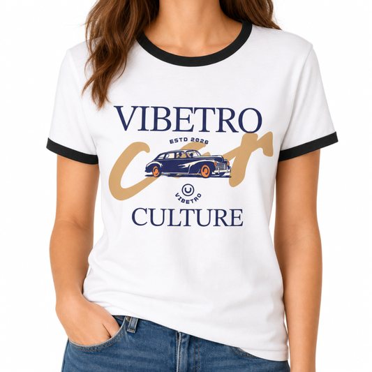 VIBETRO CULTURE - WHITE