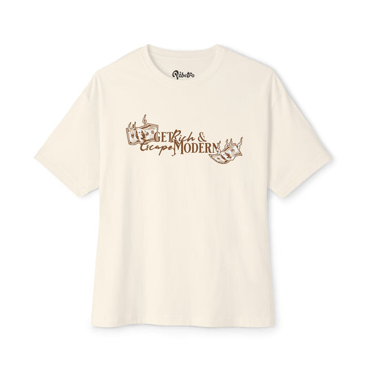 FUCK MORDENISATION OVERSIZED TEE - NEUTRAL