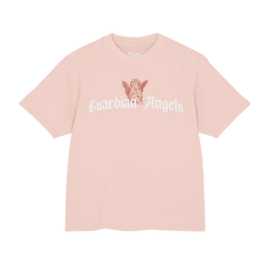 GUARDIAN ANGEL COLLECTION BOXY TEE - PINK