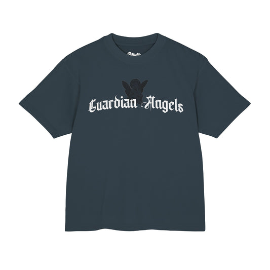 GUARDIAN ANGEL COLLECTION BOXY TEE - BLUE