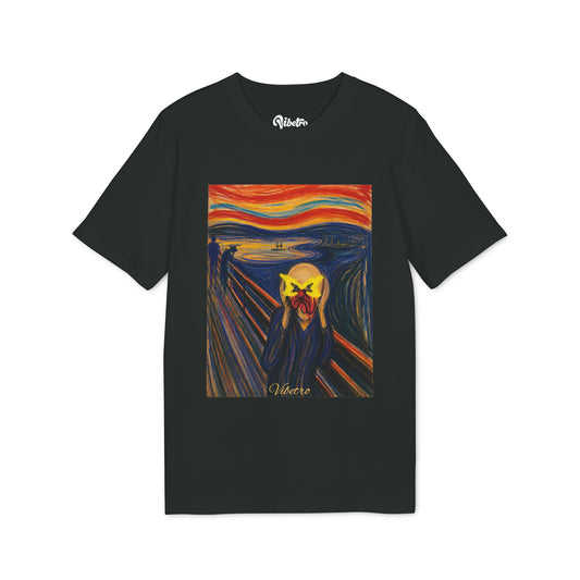 THE SCREAM ART TEE - BLACK