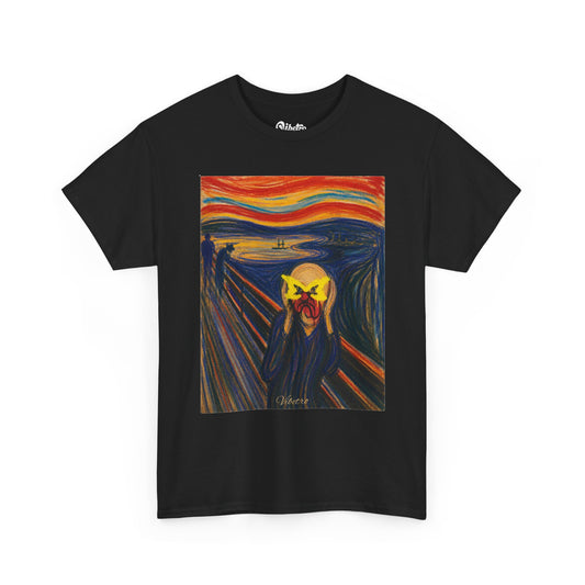 THE SCREAM ART TEE - BLACK