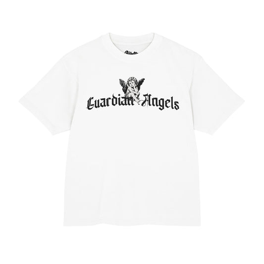 GUARDIAN ANGEL COLLECTION BOXY TEE - WHITE