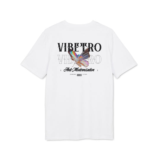 BUTTERFLIBETRO TEE - WHITE