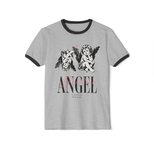 GUARDIAN ANGEL© RINGER TEE - GREY