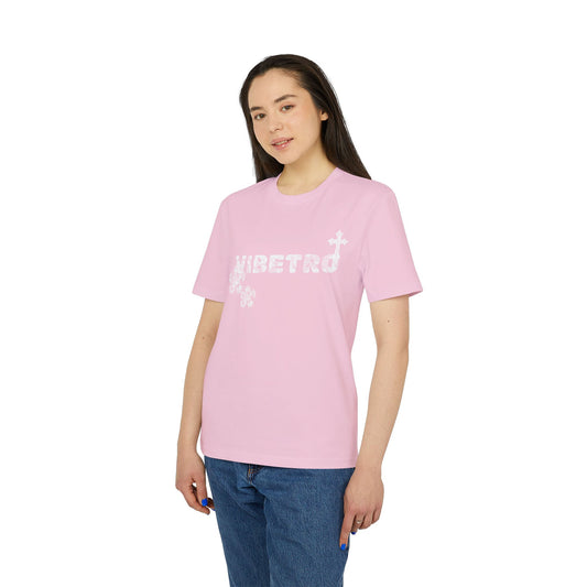FLOWER VIBECROSS TEE - PINK