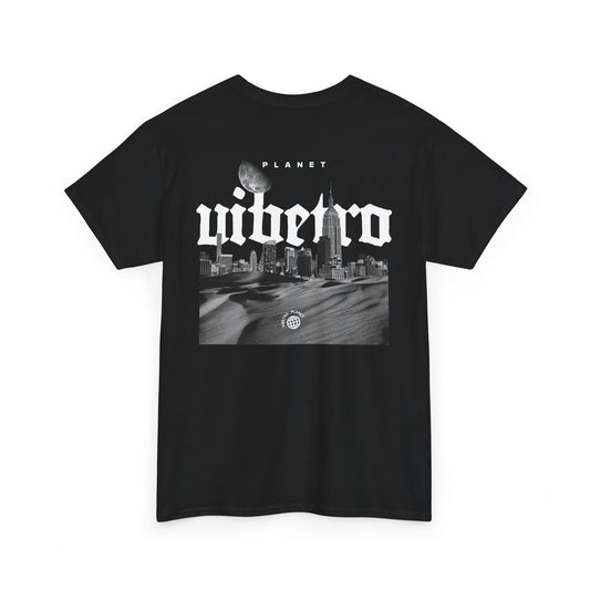 PLANET VIBETRO 纽约 T 恤 - 黑色