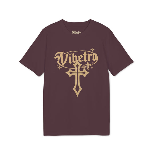 CROSSES TEE - DARK RED