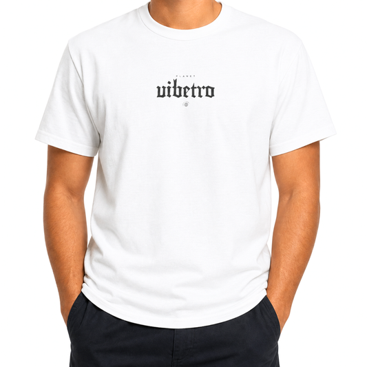PLANET VIBETRO NYC - WHITE
