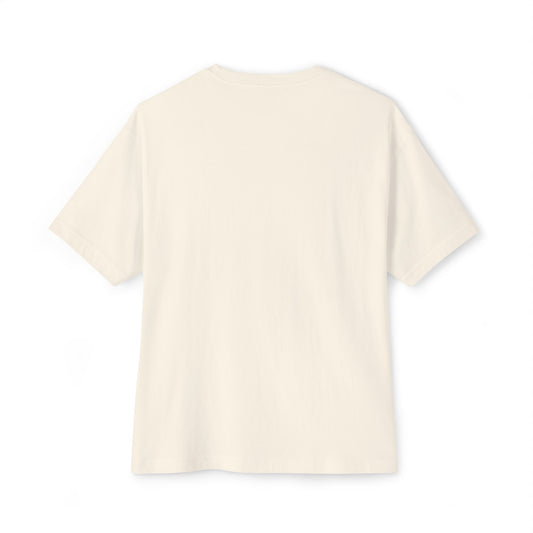 CHAIN OF #ANTI-MODERNISATION OVERSIZED TEE - NEUTRAL