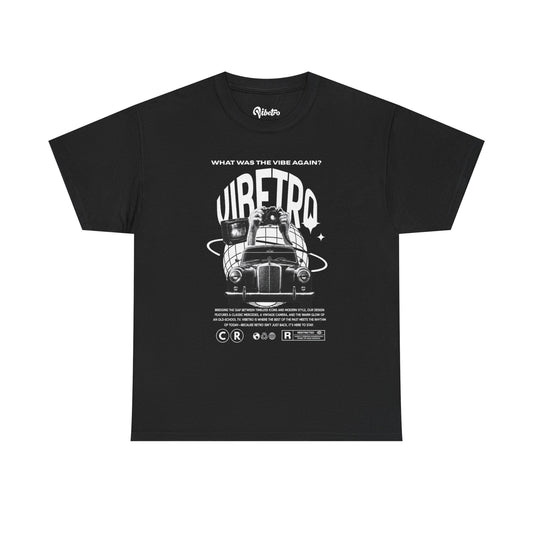 RETRO PLANET VIBETRO TEE - BLACK
