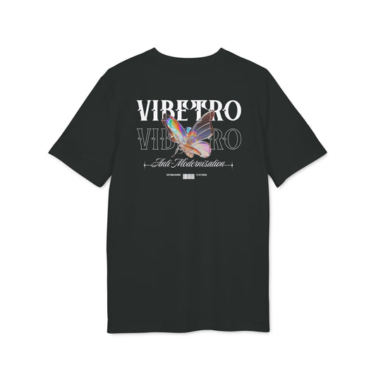 BUTTERFLIBETRO TEE - BLACK