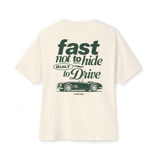 BUILT TO DRIVE OVERSIZED TEE - NEUTRAL