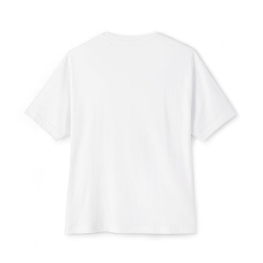 SKULL SPIDER GRAPH OVERSIZED TEE - WHITE