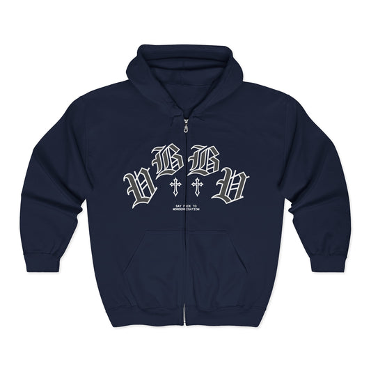 VIBECROSS HOODIE - BLUE