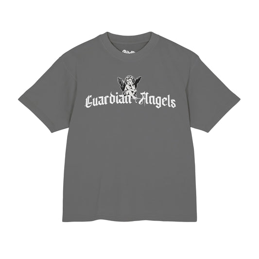 GUARDIAN ANGEL COLLECTION BOXY TEE - GREY