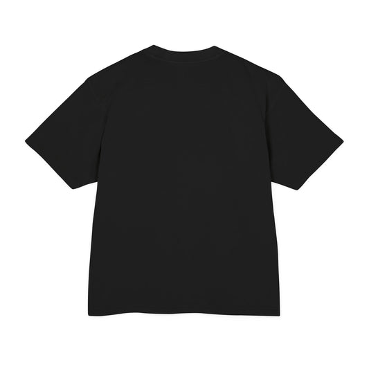 SMOKE #ANTI-MODERNISATION BOXY TEE - BLACK