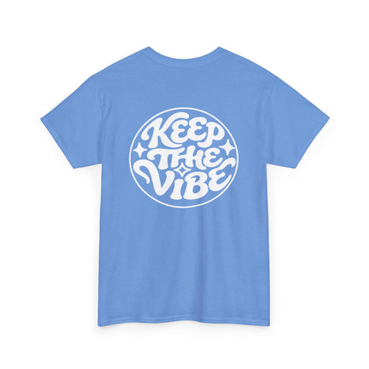 KEEP THE VIBE TEE - BLUE