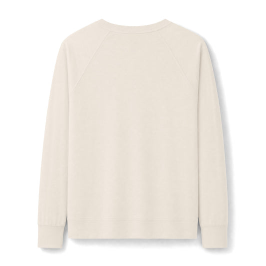 VIBETRO SWEATSHIRT - WHITE